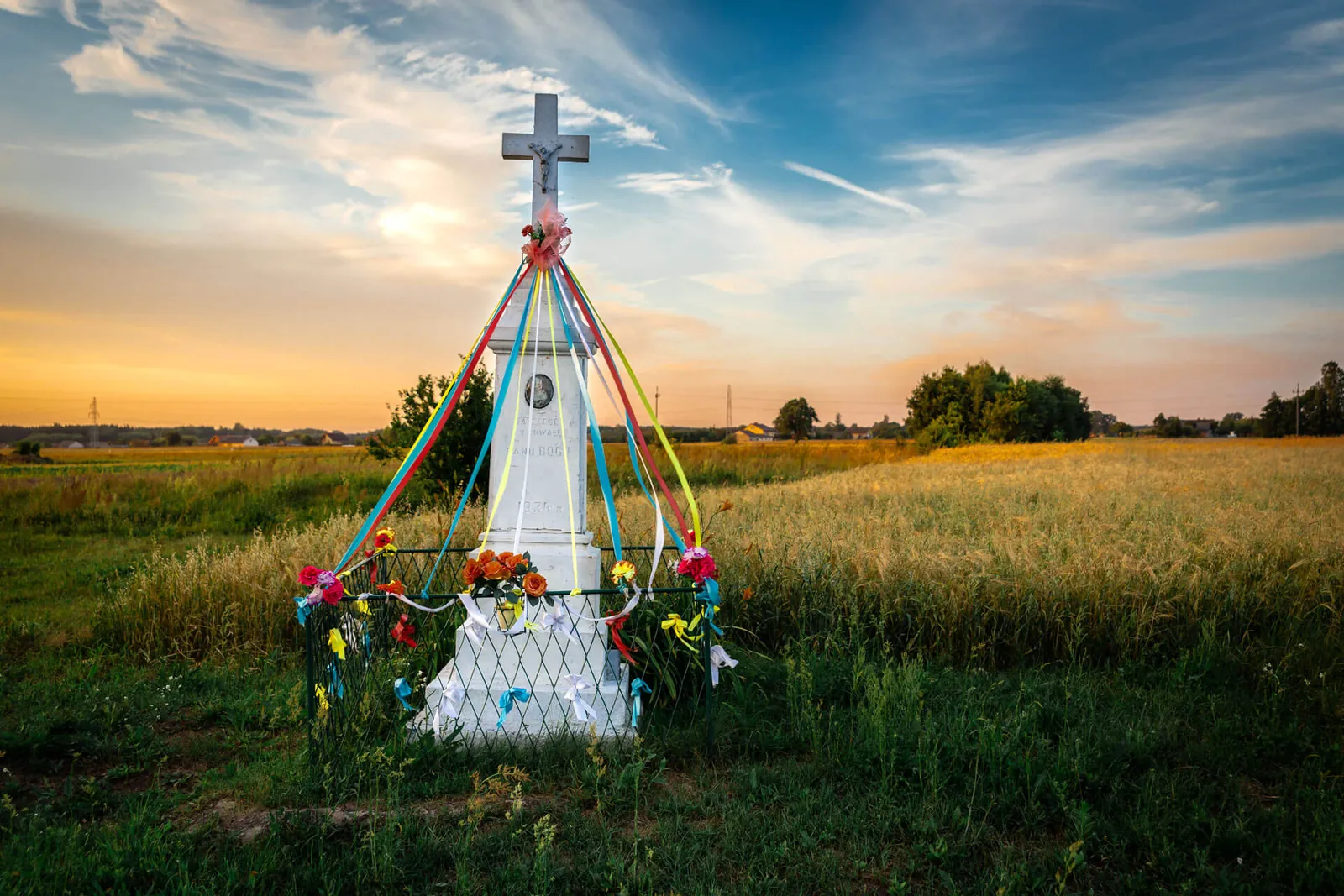 Kapliczka Józefy i Wojciecha Zalegów z 1949 roku, Brzustówek Kolonia